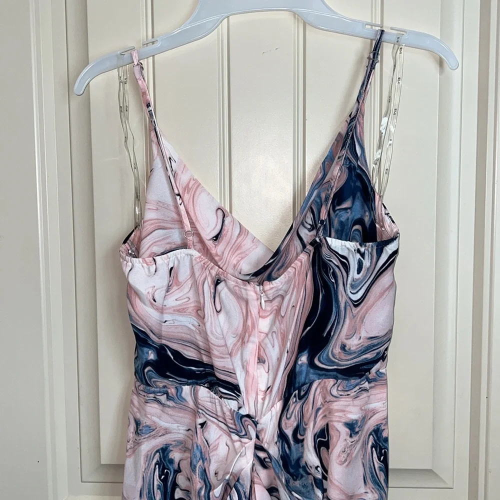 NWOT In The Blues Midi Dress - Picture 6 of 7